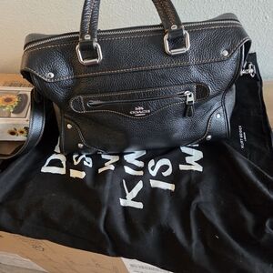 Coach Black Leather Purse